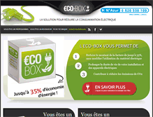 Tablet Screenshot of eco-box.fr